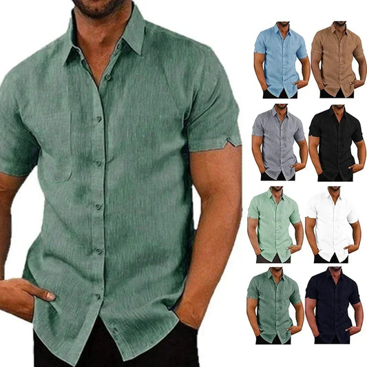Short Sleeve Smart Casual Shirt