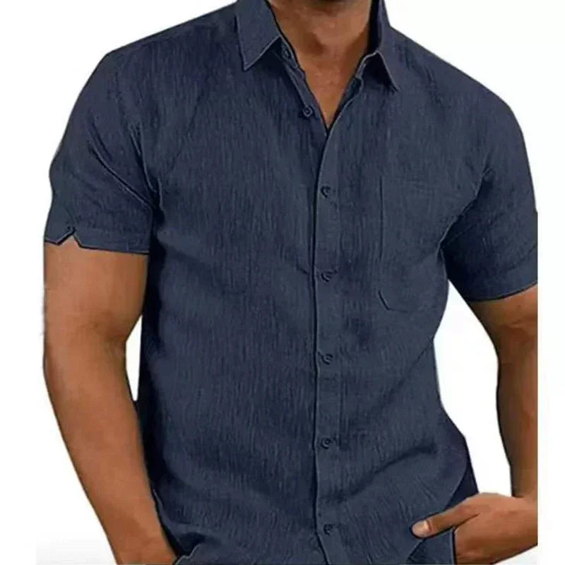 Short Sleeve Smart Casual Shirt