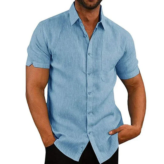 Short Sleeve Smart Casual Shirt